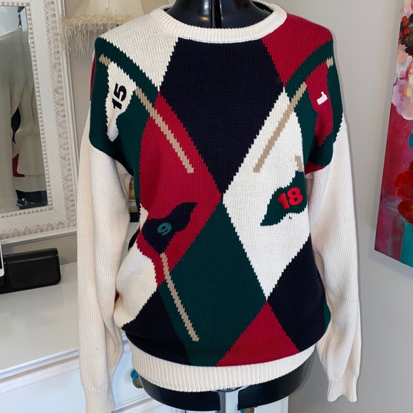 john ashford golf sweater